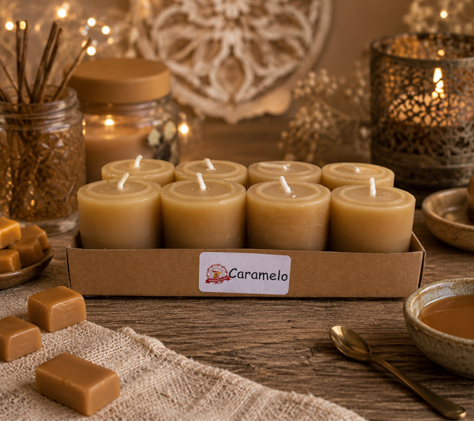 Velas aroma Caramelo